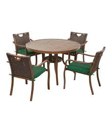 We did not find results for: Urbanna Wicker Dining Table And Chairs Set With Cushions Forest Green Plowhearth
