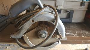 Antique Black And Decker Bench Grinder Vintage Black And Decker Circular Saw Black Decker Old Tools Tool Tote