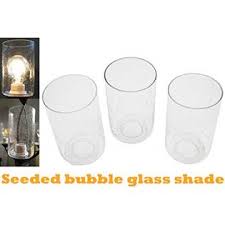 Große auswahl und 103% preisgarantie. Ledupdates Bubble Seeded Glass Lamp Shade Ledupdates 3 Packs Clear Cylinder For Light Fixture Glass Replacement