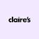 Claire's logo