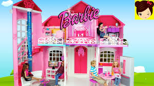 Juegos de vestir a barbie : Decorando La Casa De Munecas Barbie Malibu Juguetes De Barbie Con Titi Youtube