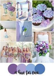 Lavender Purple And Light Blue Beach Wedding Colour Scheme Destination Wedding Wedding Wedding Color Schemes Summer Purple Wedding Theme Wedding Color Schemes Purple