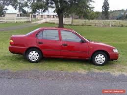 Toyota Corolla 99 Model Ae112r Sedan 5 Speed Manual Registered Till October Toyota Corolla Forsale Australi Cars For Sale Toyota Corolla New And Used Cars