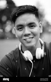 Filipino face Black and White Stock Photos & Images