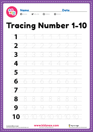This collection of free number worksheets focuses on the numbers 1 through 10. Tracing Number 1 10 Worksheet Free Pdf Printable For Kids