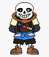 Just some sans battle faces i made sans pixel art grid blue eye. Ink Sans Sprite Hopefully Second Last W Ink Sans Pixel Art Hd Png Download Transparent Png Image Pngitem