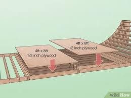 Adam banton put together this video showing you how to build a diy cement quarterpipe with some wood, a bunch of bricks and fill, and some quick crete. How To Build A Halfpipe Or Ramp With Pictures Wikihow