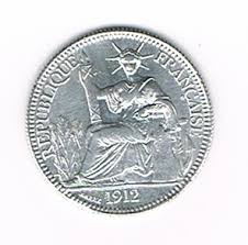 Très rare 1/2 écu à la cravate louis xiv 1680 d, lyon. Monnaie Indochine Piece 10 Centimes Argent 1912a Annee Tres Rare Tranche Striee Livree Sous Pochette Plastique Villers Collections