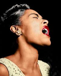 Billie Holiday Close Up