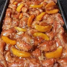 Cookin' lean like paula deen: Krispy Kreme Peach Cobbler Easy Recipes