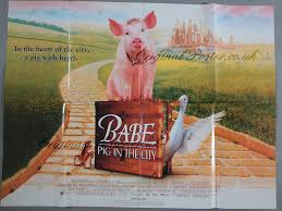 Gallery of 2 movie poster and cover images for pig (2021). Babe Pig In The City Original Vintage Film Poster Original Poster Vintage Film And Movie Posters