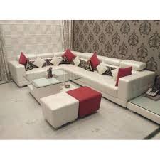 L shaped sofas are an amazing innovation because it designed in such a way that you can make the arrangements in many ways as per your choice. Leather L Shape Sofa Set At Rs 70000 Piece Olpad Surat Id 19669837662
