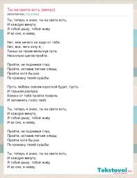 ты теперь я знаю ты на свете есть пугачева скачать Minus Teper Ya Znayu Ty Na Svete Est