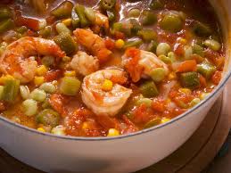 Kardea S Okra Soup With Shrimp Recipe Food Network Recipes Shrimp Soup Recipes Farmhouse Rules Recipes