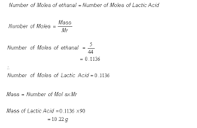 Calculating Percentage Yield