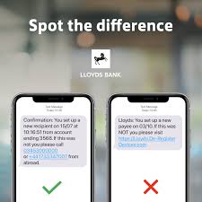 Lloyds bank customer service phone numbers & email. Lloyds Bank It Can Be Hard To Spot A Scam Our Text Messages Will Always Come With Part Of Your Name Account Number Or Postcode We Ll Never Send A Link For
