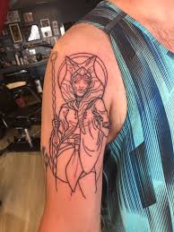 Ahsoka Tano Tattoo By Brianne Speakman At Stella S Electric Tattoo In Fayetteville Ar Tattoos Star Wars Tattoo Tattoos War Tattoo