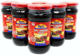 Rani Dates & Tamarind (Imli) Chutney 12.3oz (350g) Glass Jar Pack of 5+1  FREE | eBay