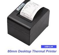 Bisofice Thermal Receipt Printer 80mm Desktop Direct Thermal Printing USB  Connection 300mm/s High Speed with Auto Cutter Support ESC/POS for Shipping  ...