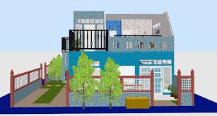 Model rumah tingkat belakang menjadi pilihan menarik untuk mendapatkan hunian yang nyaman dan indah. Desain Rumah Sederhana Blue Home Miiarumspage