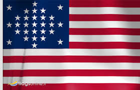 To make a flag that looks like a real flag, you can use a fabric material as supporting material. Us Diamond Pattern Starfield 1847 1848 Flag