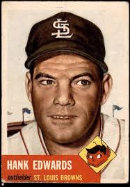 Amazon.com: 1953 Topps # 90 Hank Edwards St. Louis Browns (Baseball Card)  FAIR Browns : Collectibles & Fine Art