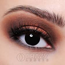 Image result for black sclera contacts