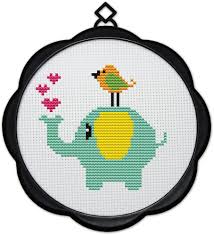 Check spelling or type a new query. Amazon Com Funchey Cross Stitch Kits Stamped Full Range Of Embroidery Starter Kits For Beginners Diy Multiple Funny Pattern Designs Birds And Elephants 6 7 X6 7 Inch