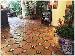 Mexican Tile Floor Saltillo Restaurant Pancho S Vegas Terracotta Floor Spanish Floor Tile Saltillo Tile