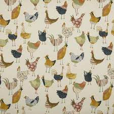 Ambesonne yellow bird fabric by the yard, vintage style sketch of little chickens in baskets with flowers, decorative fabric for upholstery and home accents, 1 yard, brown mustard. Pin On For Kw
