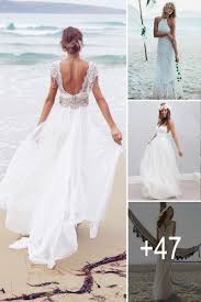 51 Beach Wedding Dresses Perfect For Destination Weddings Beach Wedding Dress Ball Gown Wedding Dress Wedding Dress Long Sleeve