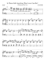 Cactus cutie andi kitten sing carrie underwood s temporary home at terri caldwell music. Is There Still Anything That Love Can Do Weathering With You Sheet Music For Piano Solo Musescore Com