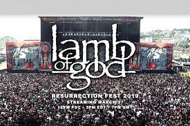 The band will play at the estadio monumental in santiago, chile, . Knotfest Com To Stream Free Live Performances Each Friday Starting With Lamb Of God Today