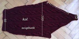 Sevgi Butik Cep Detayli Burgulu Ve Reglan Kollu Erkek Hirkasi Buyuk Kazak Hirkalar Orgu
