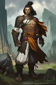 Man Male D D Pathfinder Dnd Shirtless Monk Brawler Fantasy Character Design Fantasy Concept Art Dungeons And Dragons Characters