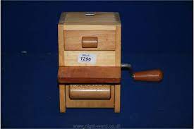 Bread crumbs or breadcrumbs (regional variants: A Lariana Wooden Breadcrumb Maker With Drawer To Catch The Crumbs