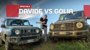 By jay traugott / comments japanese tuning company damd has created a pair of body kits for the best suv america can't get. Might Vs Light How Does The Suzuki Jimny Hang With The Mercedes G Class