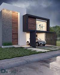 Ver más ideas sobre planos de casas, diseños de casas, casas. Vista Exterior Casas De Estilo Por D Studio Arquitectura Interior Homify Fachadas De Casas Modernas Casas Modernas Casas