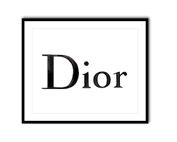 Dior Fashion Illustration Dior Logo Black By Ladygatsbyluxepaper Https Www Pinterest Com Olgatoptour Dior Parfum H Modnye Logotipy Dizajn Logotipov Pechat