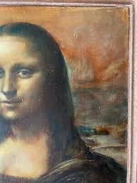 MONA LISA AFTER DA VINCI BY HENRI PELLETIER 1940