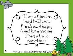 Hatchet Character Analysis With Quotes Character Analysis Quotes Student Analysis