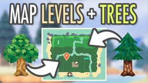 Move your cedar tree to the new hole you have already dug. Animal Crossing New Horizons Map Levels Trees Youtube
