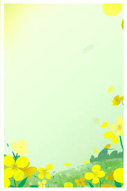 Small Fresh Green Gradient Background Light Yellow Flowers H5 Background Material In 2020 Green Gradient Background Yellow Flowers Best Flower Wallpaper