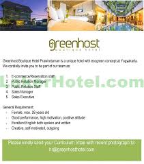 Cordela hotel cirebon saat ini sedang membutuhkan: Greenhost Boutique Hotel Yogyakarta Loker Lowongan Kerja Hotel