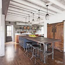 View rustic kitchens designed by the best rustic interior designers. Industrial Meets Rustic In This Kitchen Rustic Industrial Kitchen Industrial Kitchen Design Industrial Kitchen Island