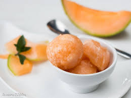 Sorbet Melon Recette Facile Avec Ou Sans Sorbetiere La Cuisine D Adeline Recette Recette Facile Recette Glace Sans Sorbetiere Recette Melon