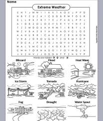 Some of the worksheets displayed are learning goals for k 12 students, fema tornadoes fact, ossier 1 workshee geography. Severe Weather Activity Word Search Worksheet Hurricane Tornado Drought Etc