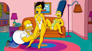 Marge Simpson does not care if Homer is stripping other woman… with his  eyes! 