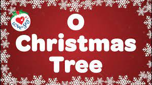 O Christmas Tree Lyrics O Christmas Tree With Lyrics Christmas Songs Carol Youtube
