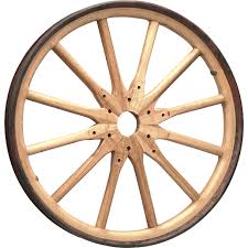 Brand New Wooden Wheels